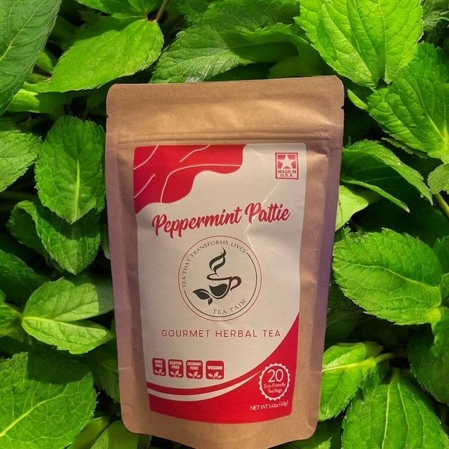 Refreshing peppermint herbal tea for digestion and relaxation